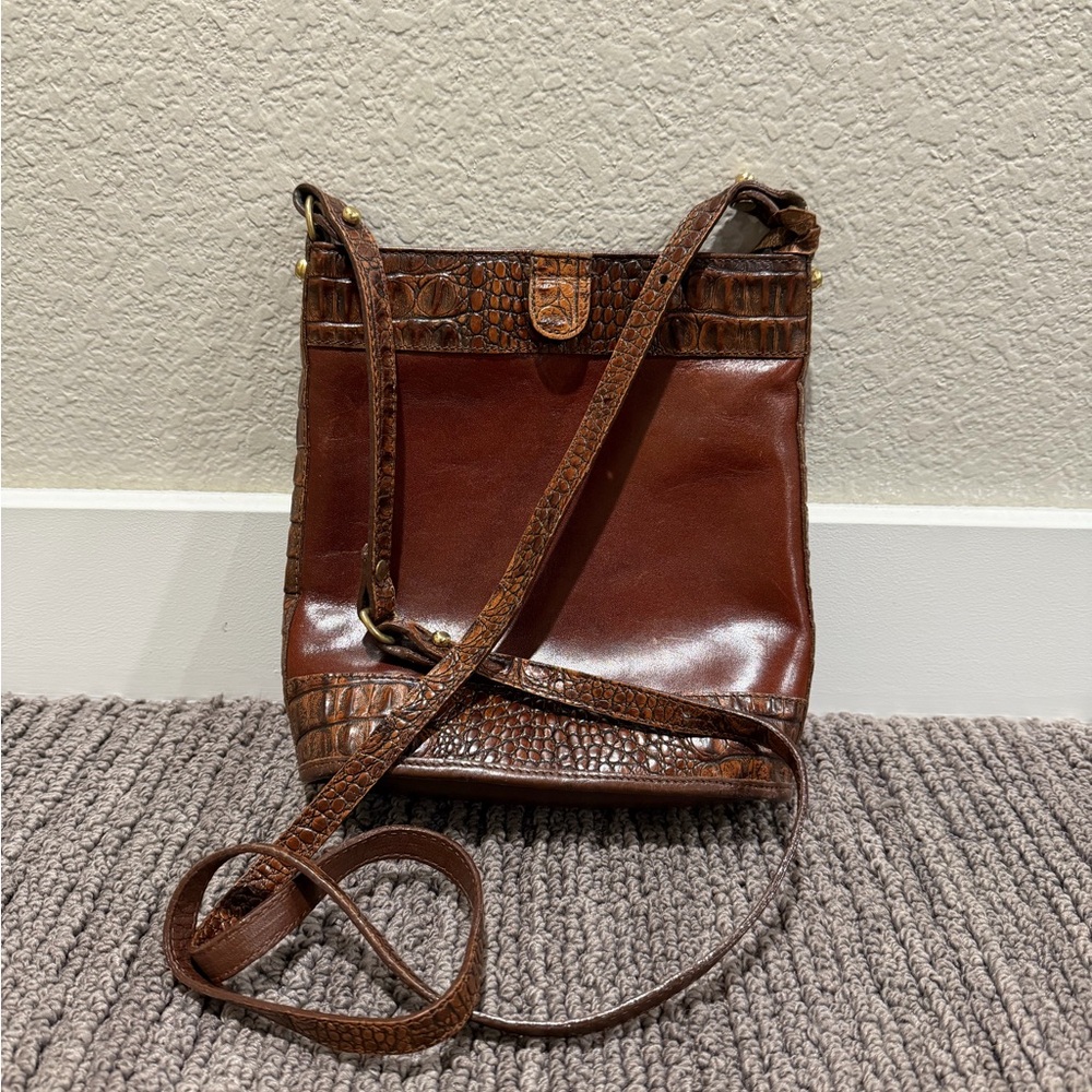 Brahmin Brown Crossbody Bag
